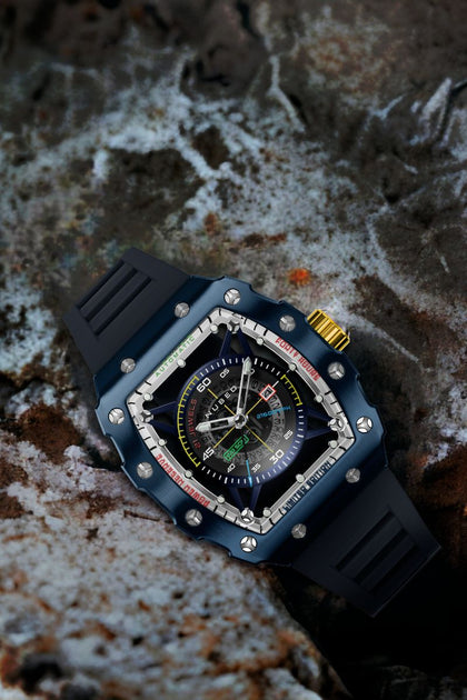 Nubeo – Automatic | Cobalt Edition Watches Huygens Limited Blue