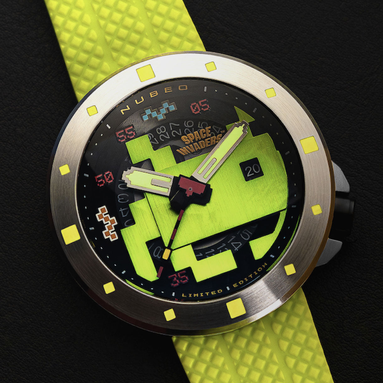 CASSINI AUTOMATIC SPACE INVADERS LIMITED EDITION NB-6103 – Nubeo