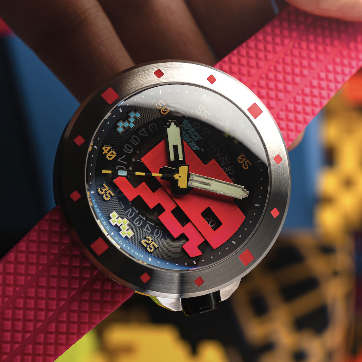 CASSINI AUTOMATIC SPACE INVADERS LIMITED EDITION NB-6103 – Nubeo