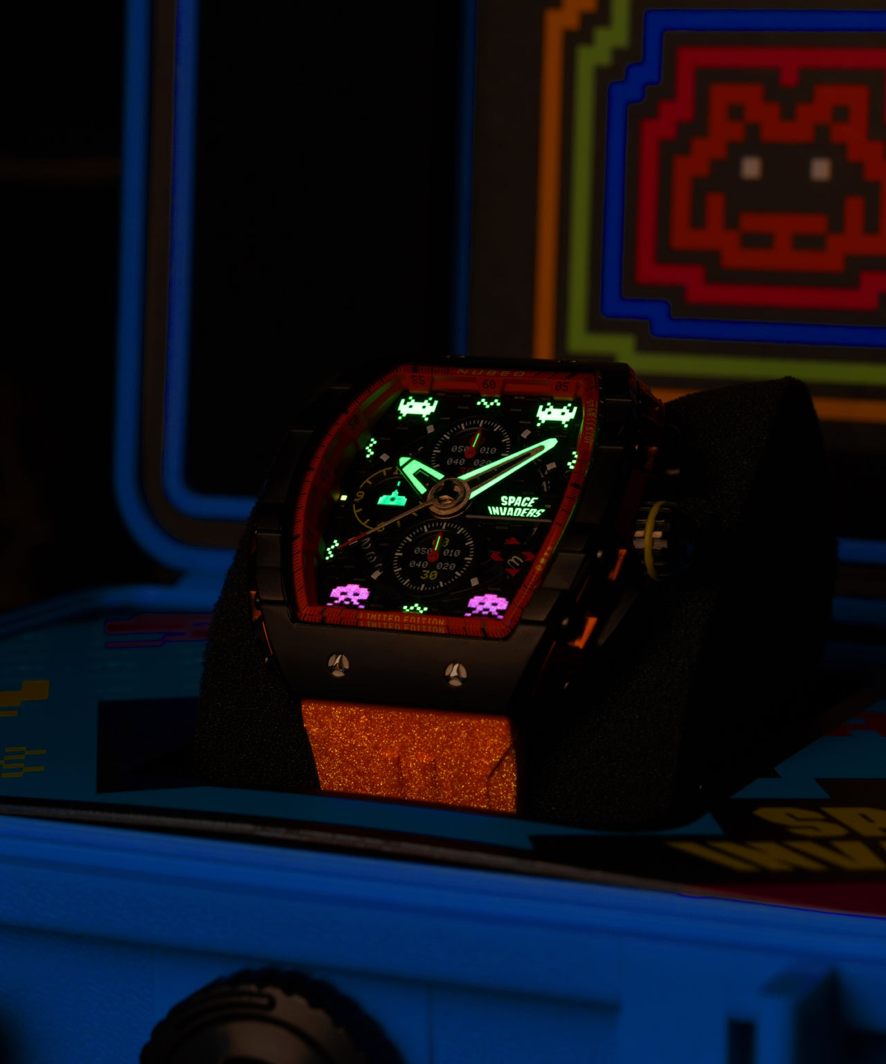Pixel Red | Magellan Chronograph Space Invaders Limited Edition – Nubeo ...