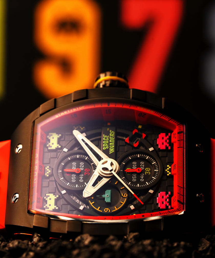 Pixel Red | Magellan Chronograph Space Invaders Limited Edition – Nubeo ...