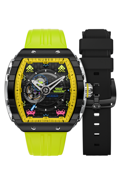 Cosmic Green | Magellan Automatic Space Invaders Limited Edition ...