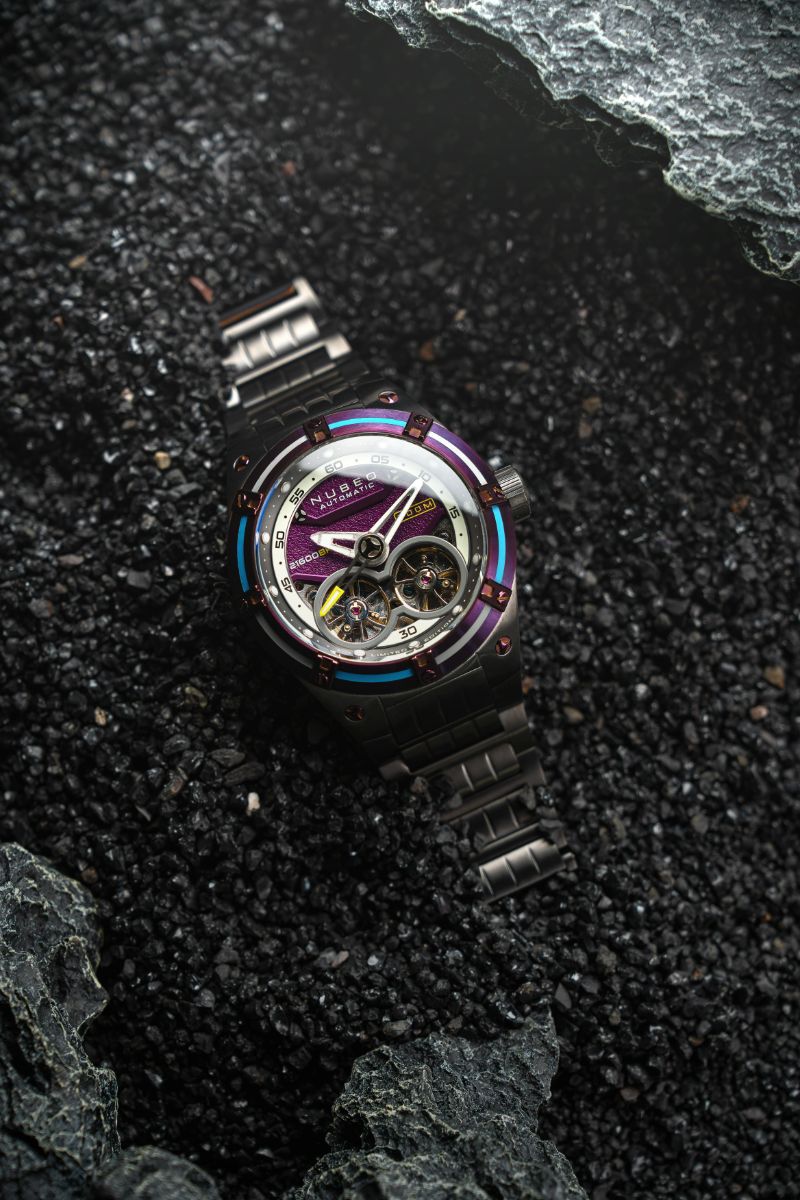 Purple Black | Galileo Automatic Limited Edition – Nubeo Watches