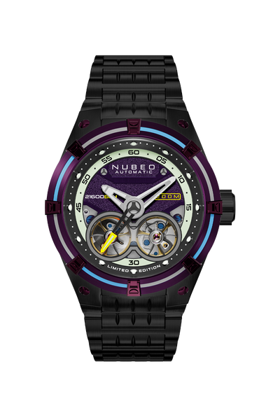 Purple Black | Galileo Automatic Limited Edition – Nubeo Watches
