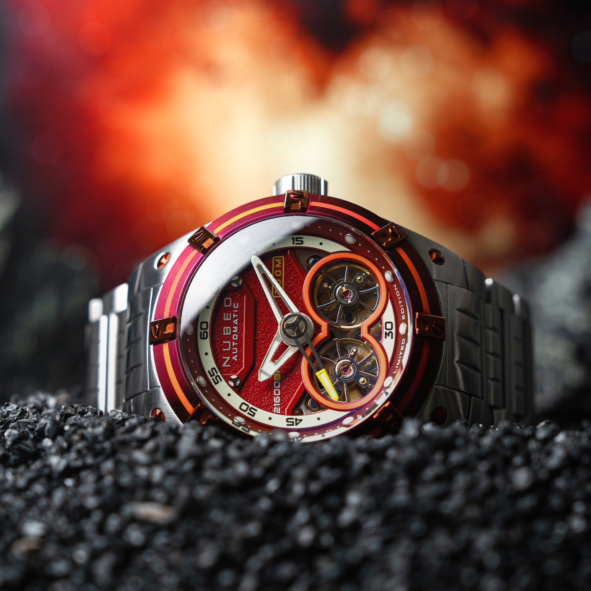 NB-6070 GALILEO AUTOMATIC LIMITED EDITION NEW COLOR – Nubeo Watches