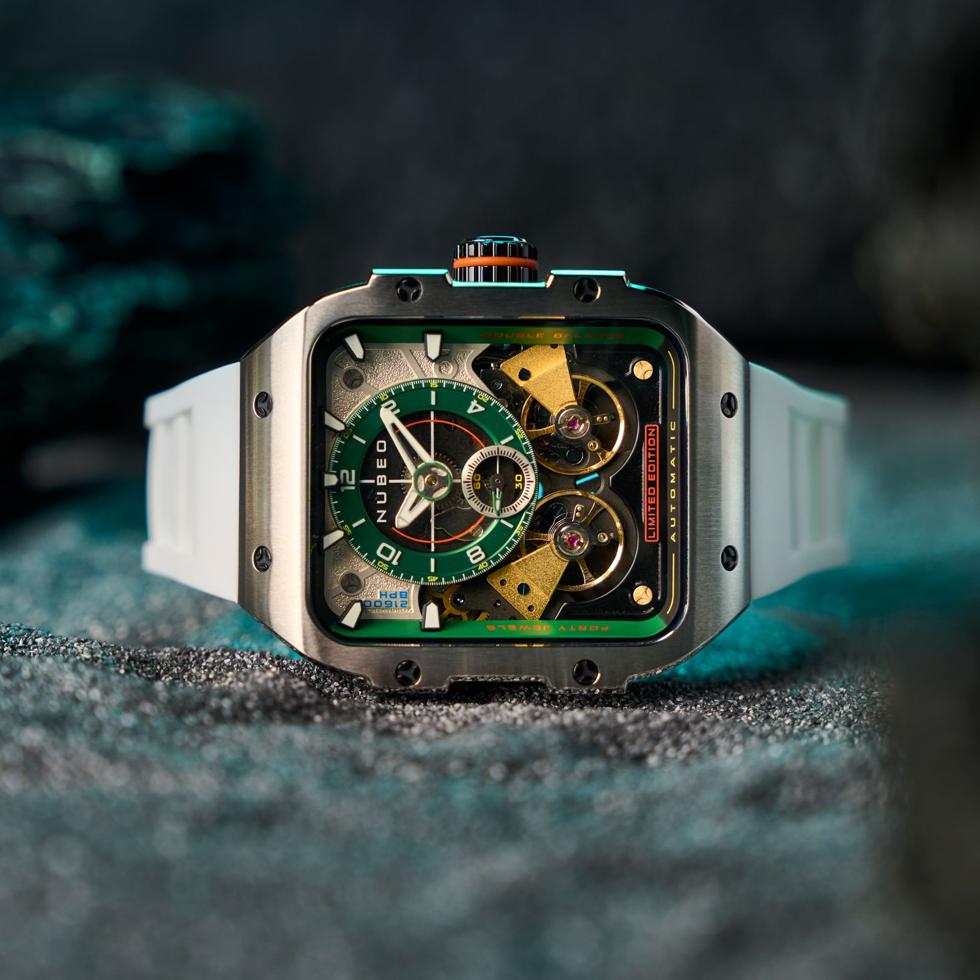 Silver Green | Maven Automatic Limited Edition – Nubeo Watches