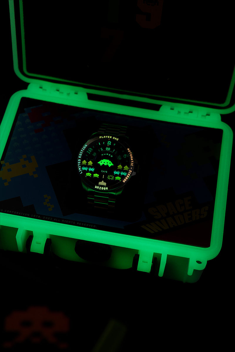 Straggler Blue | Quasar Automatic Space Invaders Limited Edition 