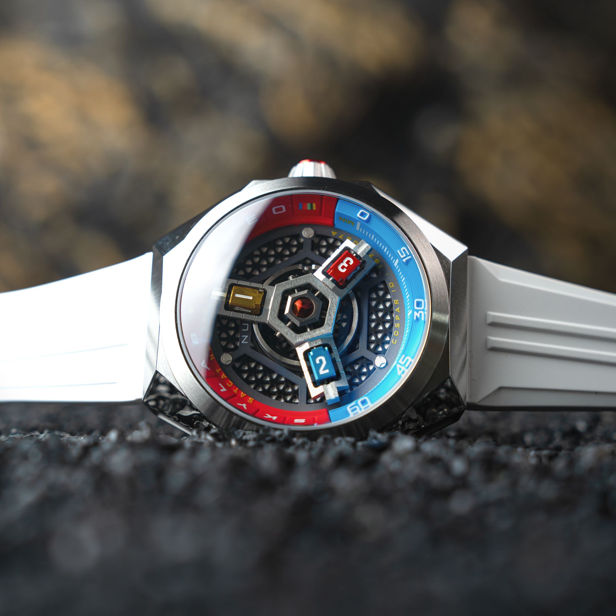 Steel White | Skylab Automatic Limited Edition – Nubeo Watches