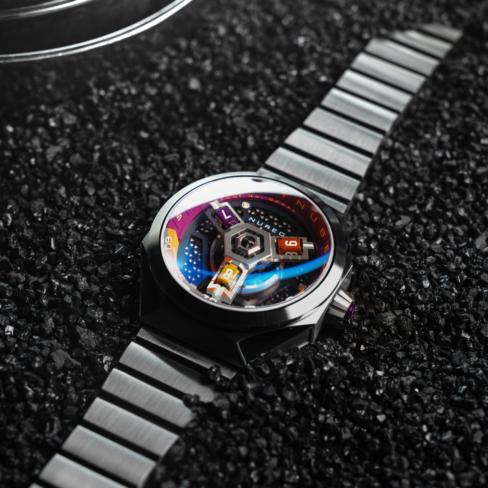 Purple Orange | Skylab Automatic – Nubeo Watches