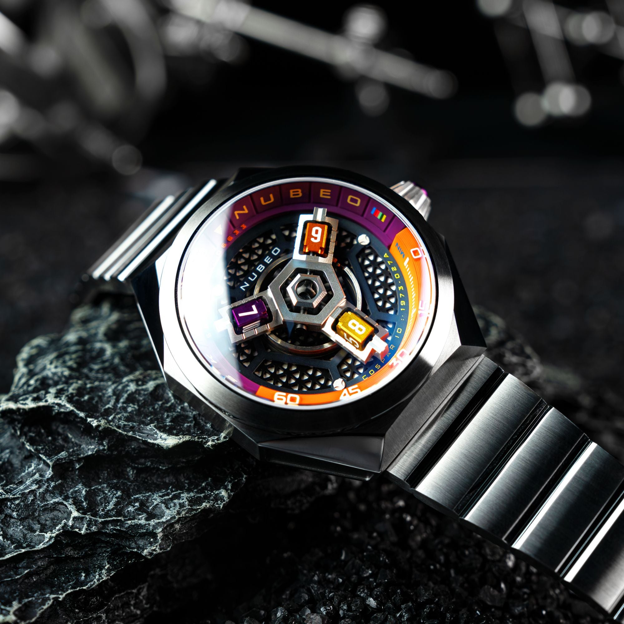 Purple Orange | Skylab Automatic – Nubeo Watches