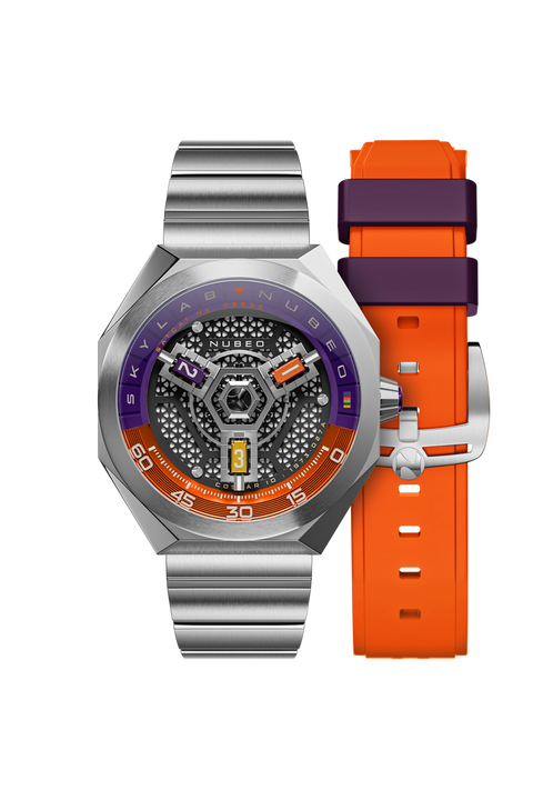 Purple Orange | Skylab Automatic – Nubeo Watches Purple Orange | Skylab Automatic – Nubeo Watches
