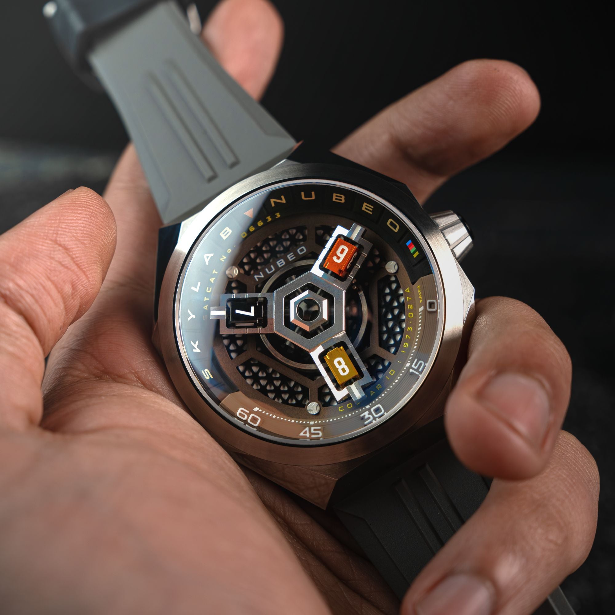 Black Brown | Skylab Automatic – Nubeo Watches