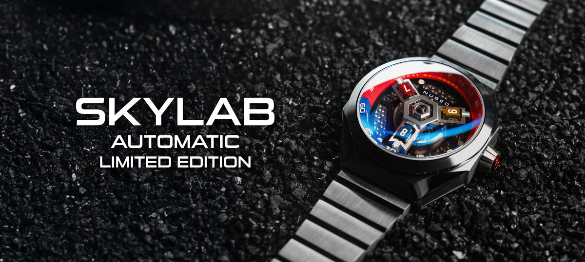 Montre Nubeo Skylab Automatique Homme - Boîtier 48mm - Limitée - 10ATM - Neuf Avec étiquettes