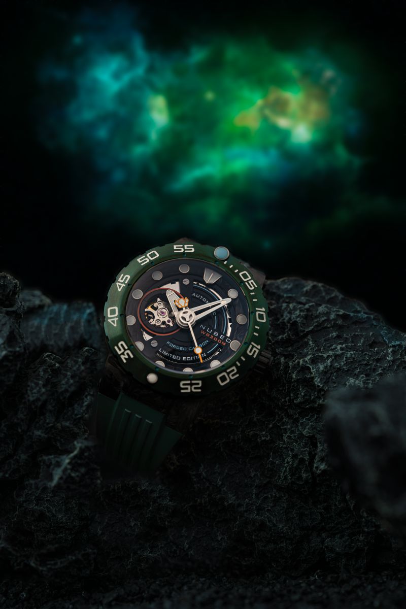 Carbon Green – Nubeo Watches