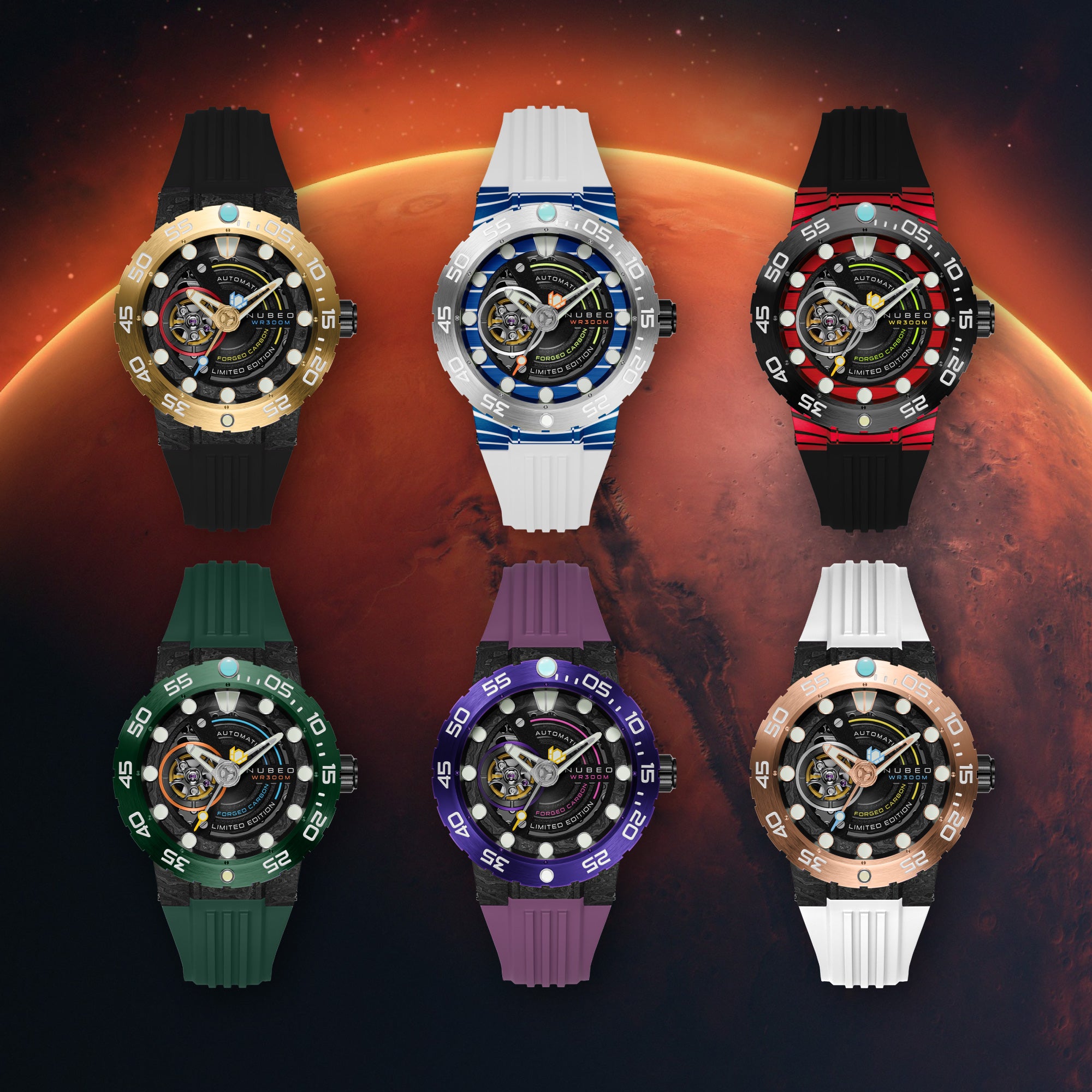 OPPORTUNITY AUTOMATIC FORGED CARBON FIBER LIMITED EDITION NB-6085