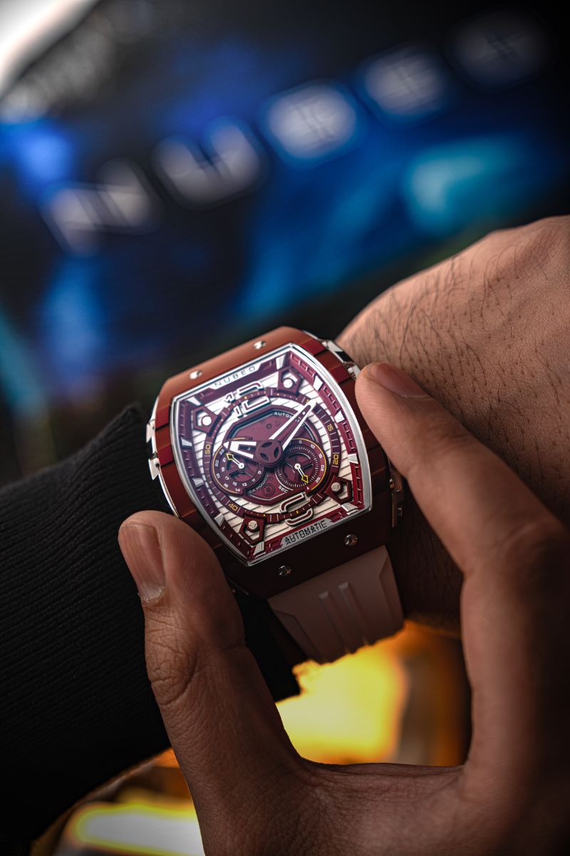 Crimson Rose | Magellan 24H Automatic – Nubeo Watches