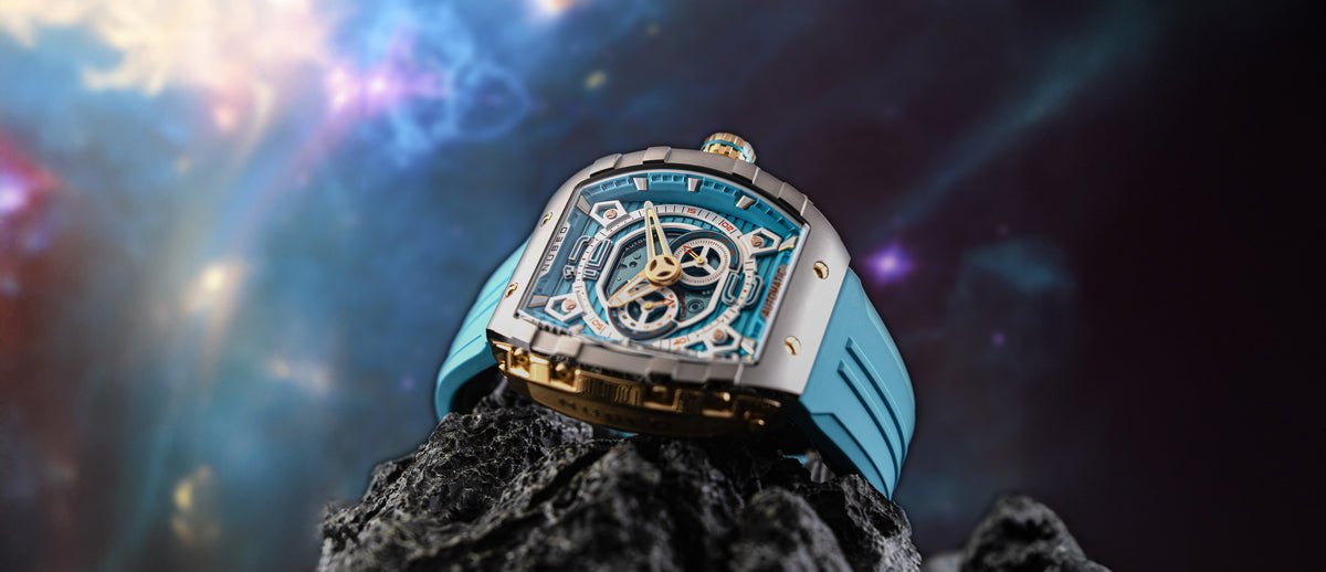 Iridescent Gold | Magellan 24H Automatic – Nubeo Watches