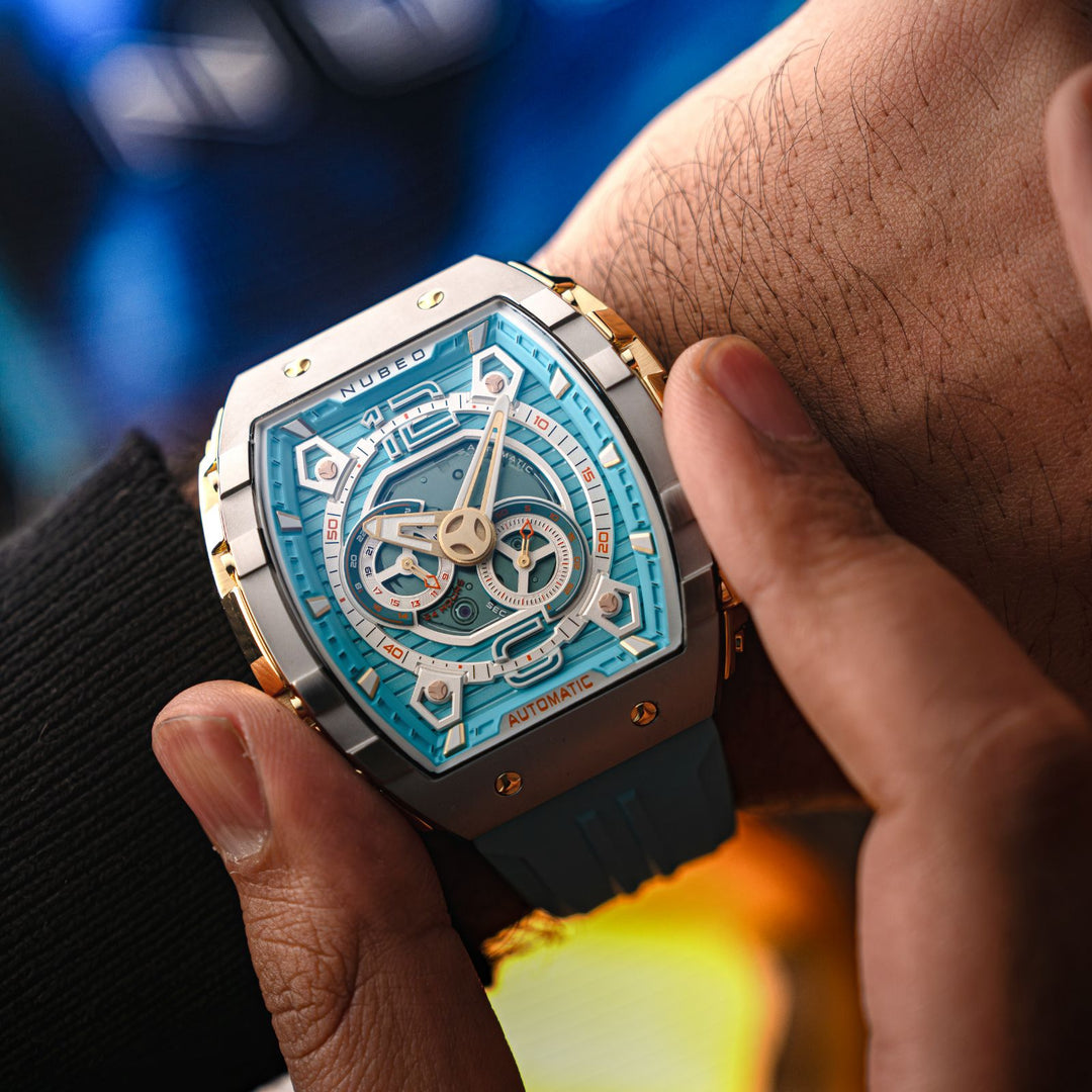 City Blue | Magellan 24H Automatic – Nubeo Watches