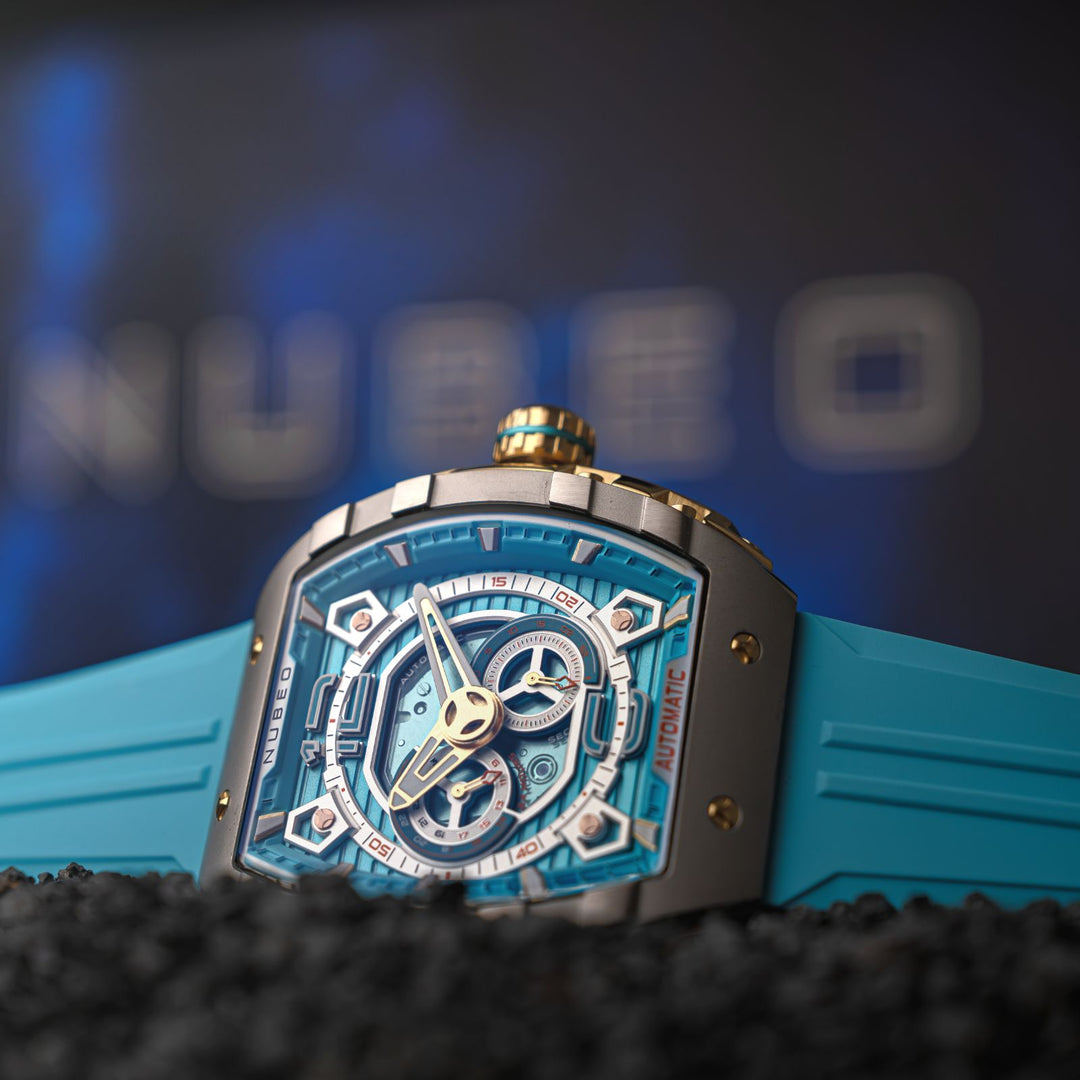 City Blue | Magellan 24H Automatic – Nubeo Watches