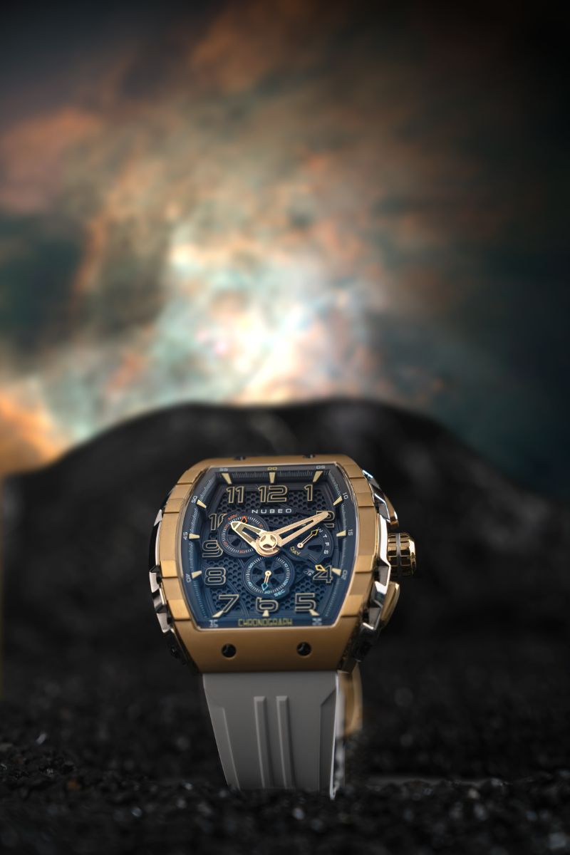 Asteroid Blue – Nubeo Watches