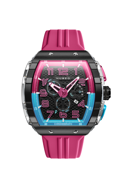 Bubblegum Pink – Nubeo Watches