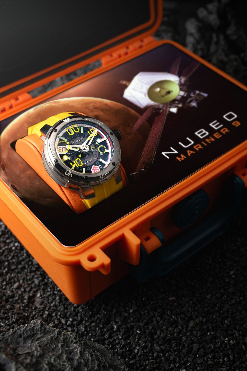 Space Foil | Mariner 9 Automatic Limited Edition – Nubeo Watches