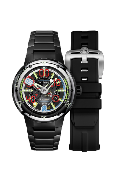 Space Black | Mariner 9 Automatic Limited Edition – Nubeo Watches