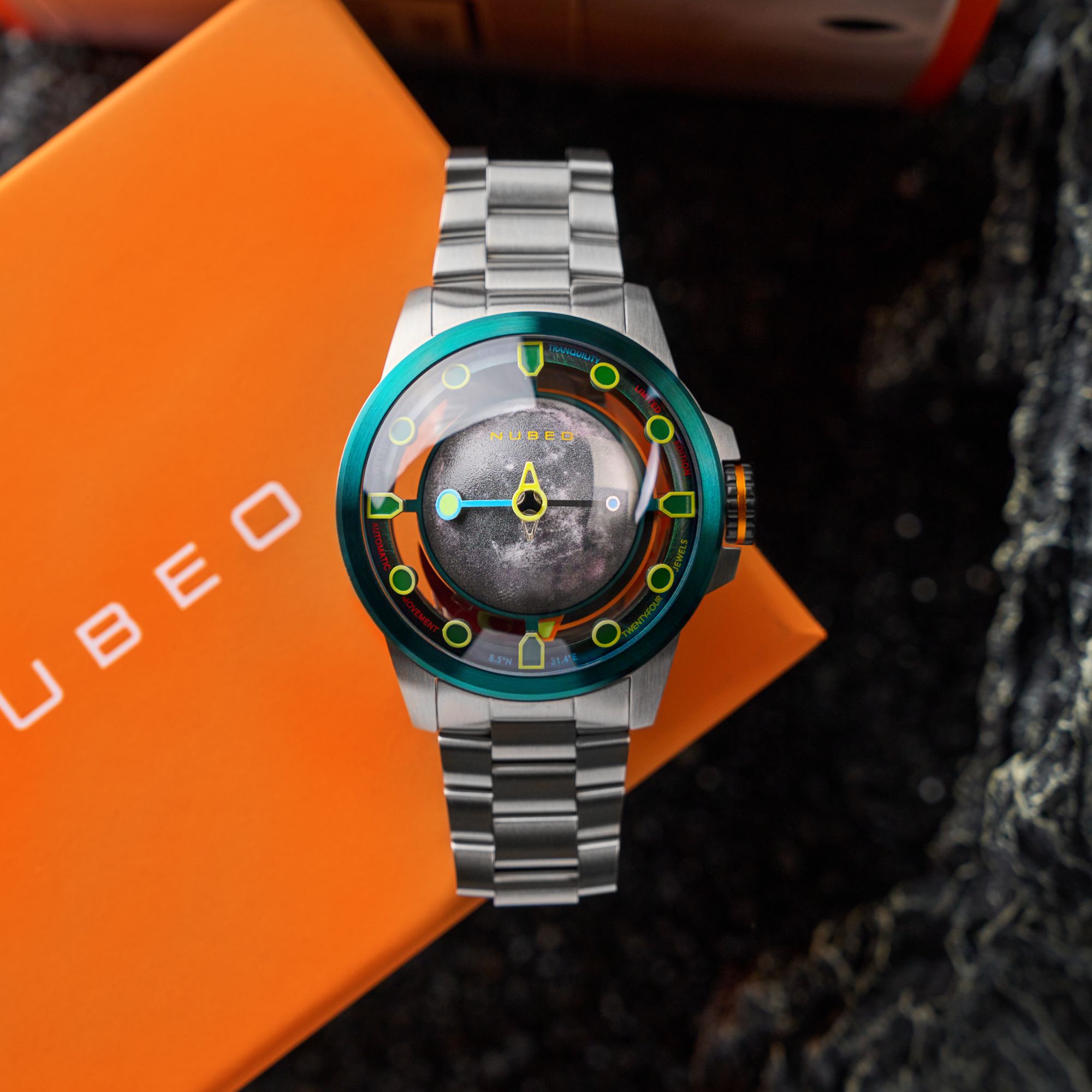 Quarter Green | Tranquility Automatic Limited Edition – Nubeo Watches