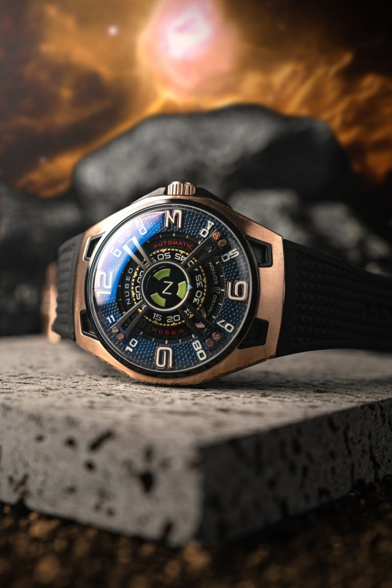 Asteroid Black | Oao Automatic Limited Edition – Nubeo Watches