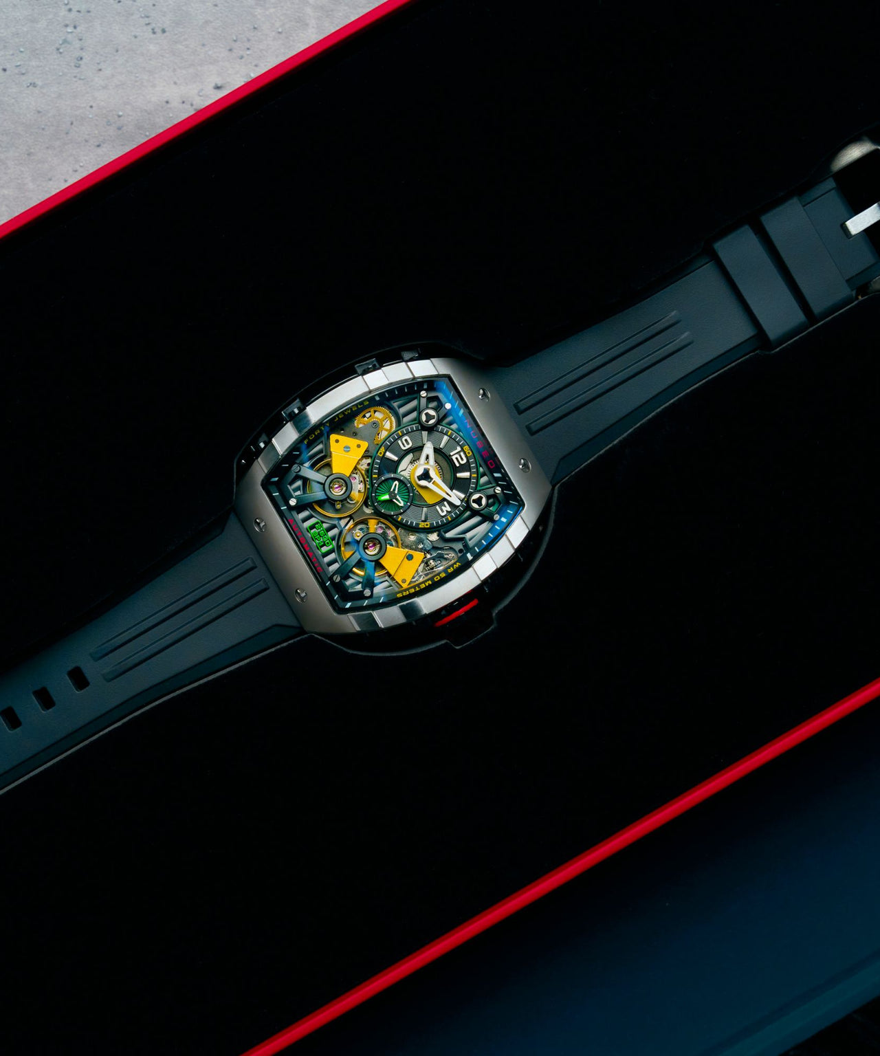 Matte Black | Magellan Double Barrel Automatic – Nubeo Watches