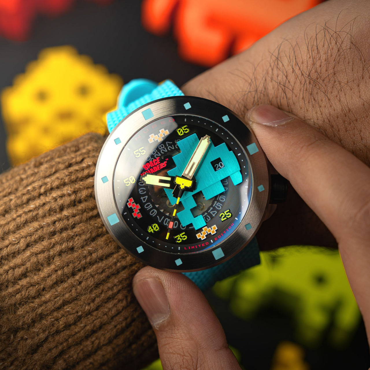 Invaders Watch SPACE INVADERS LIMITED EDITION – Nubeo Watches