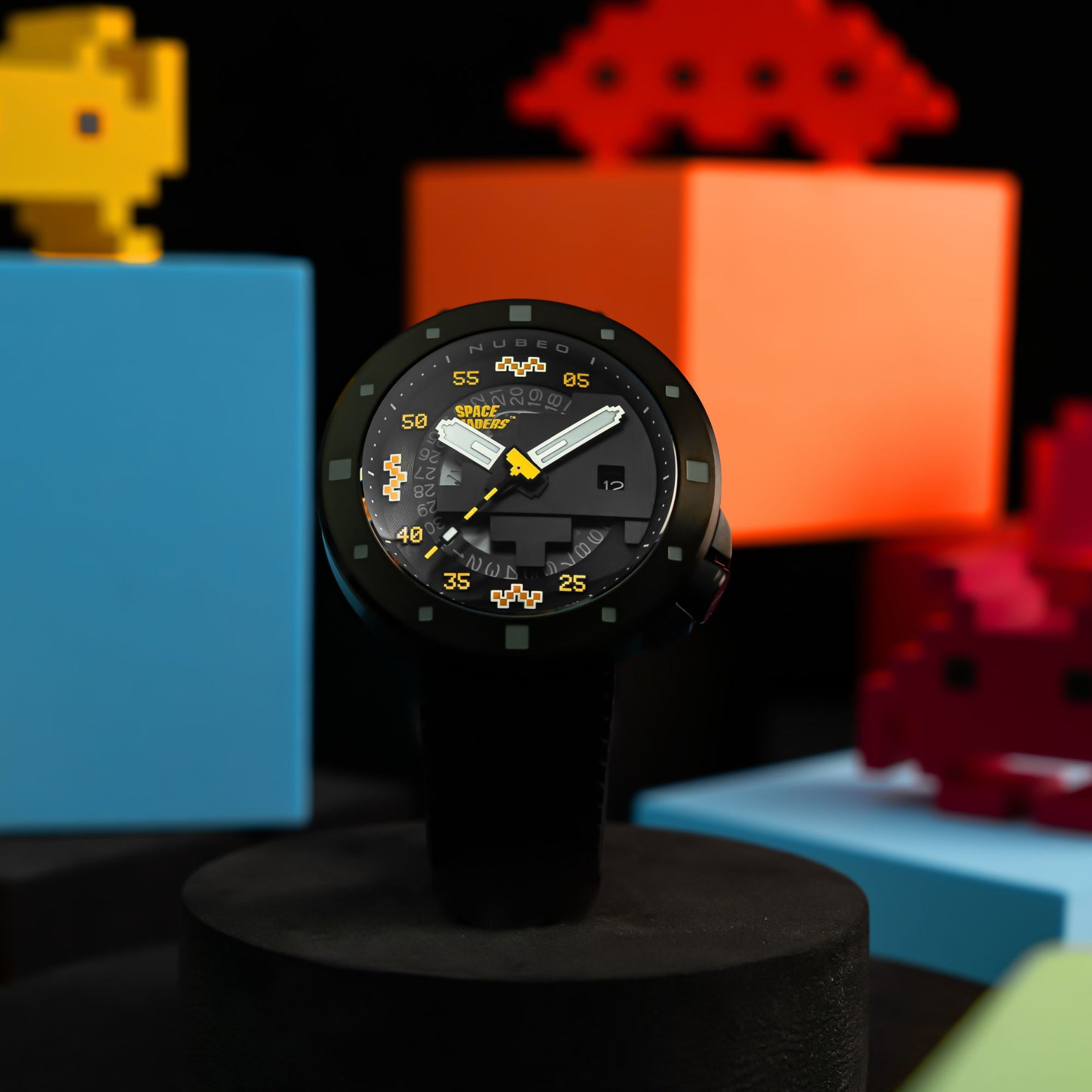 Invaders Watch SPACE INVADERS LIMITED EDITION – Nubeo Watches