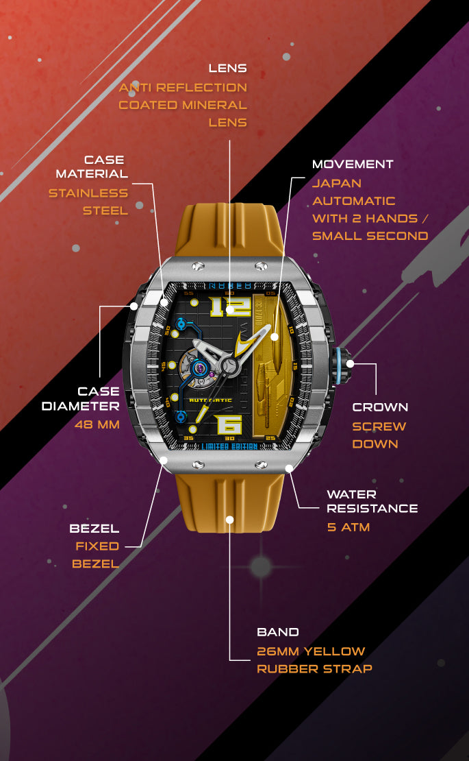 NB-6106 MAGELLAN AUTOMATIC STAR TREK WARP SPEED LIMITED EDITION