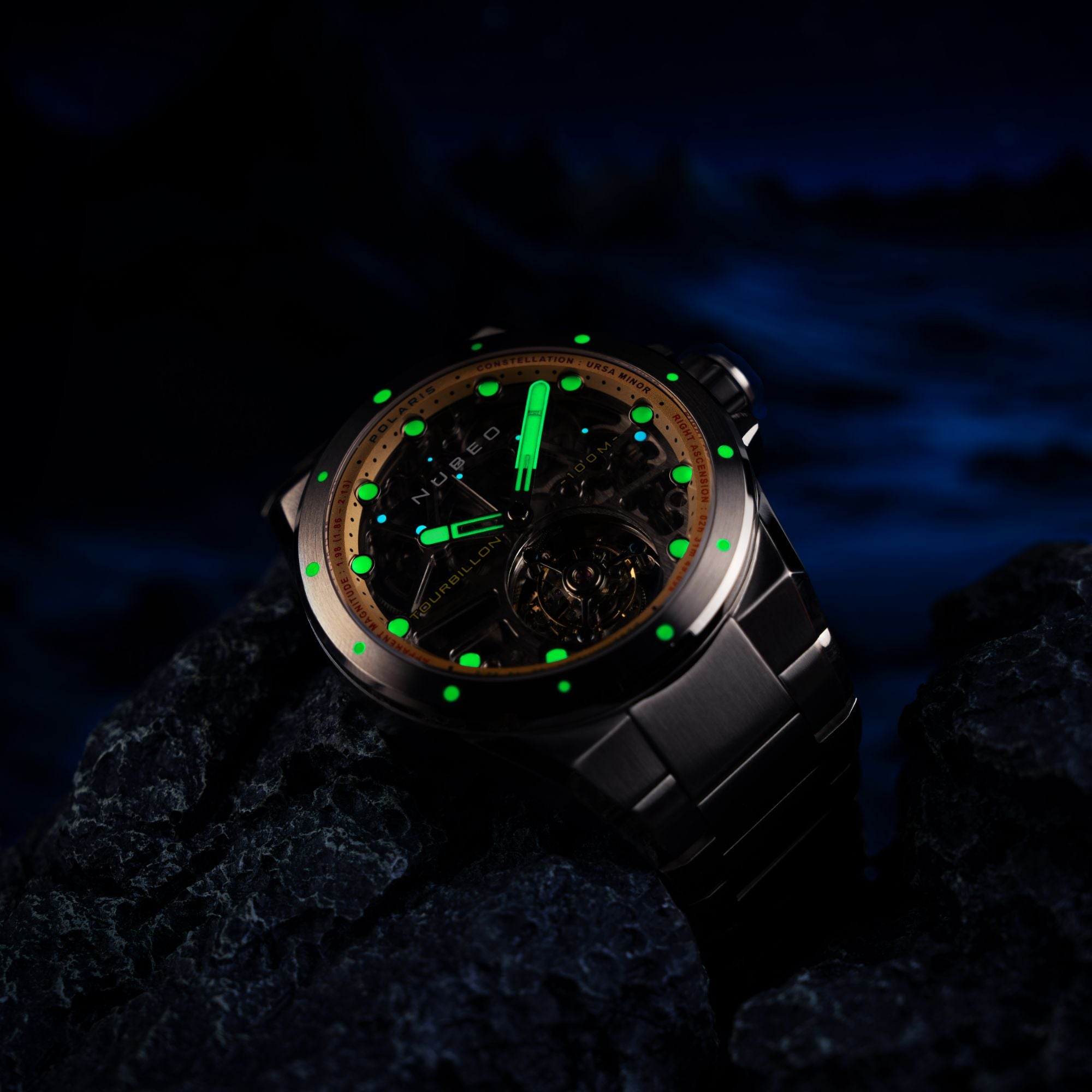 Sphere Silver | Polaris Tourbillon Limited Edition – Nubeo Watches