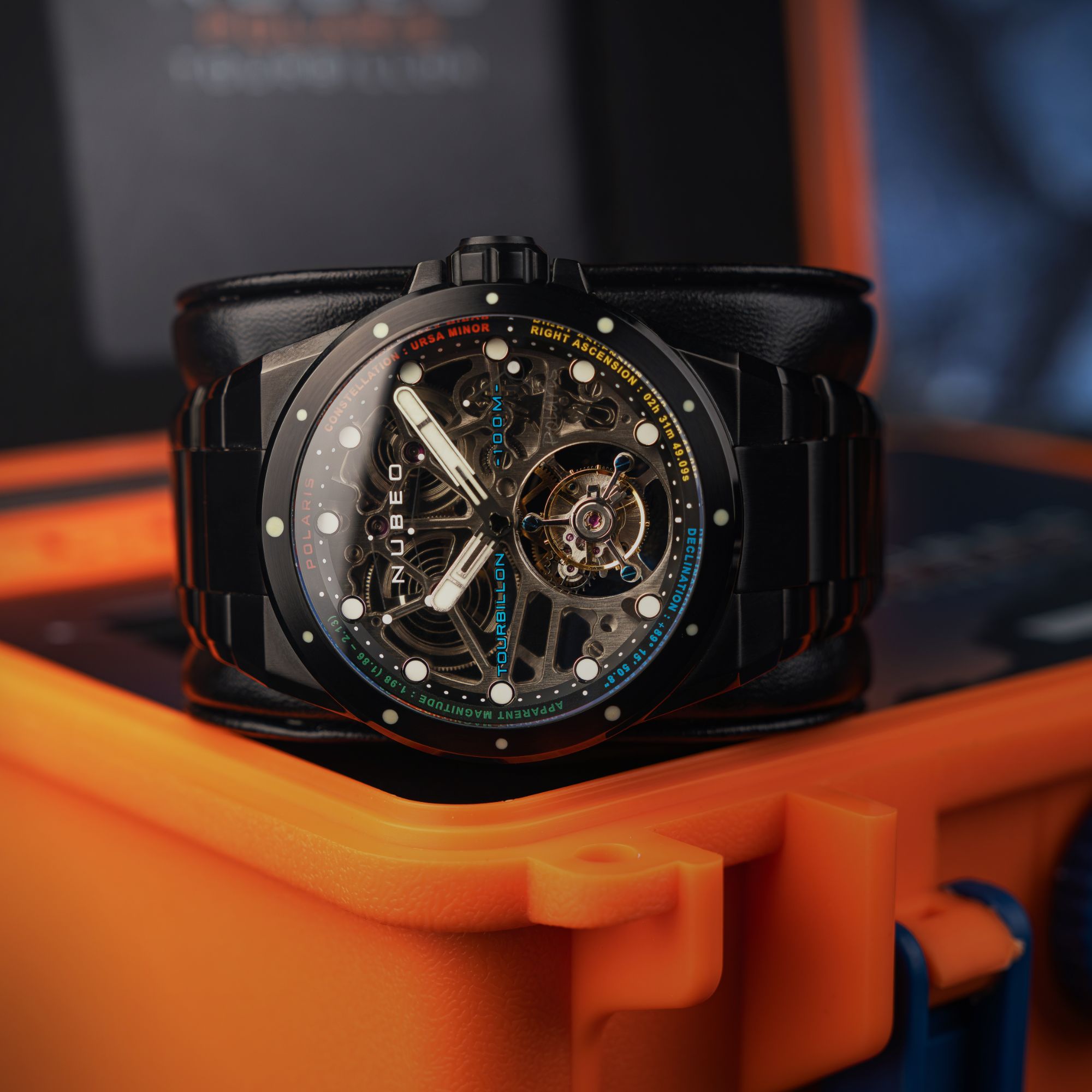 Dark Void | Polaris Tourbillon Limited Edition – Nubeo Watches