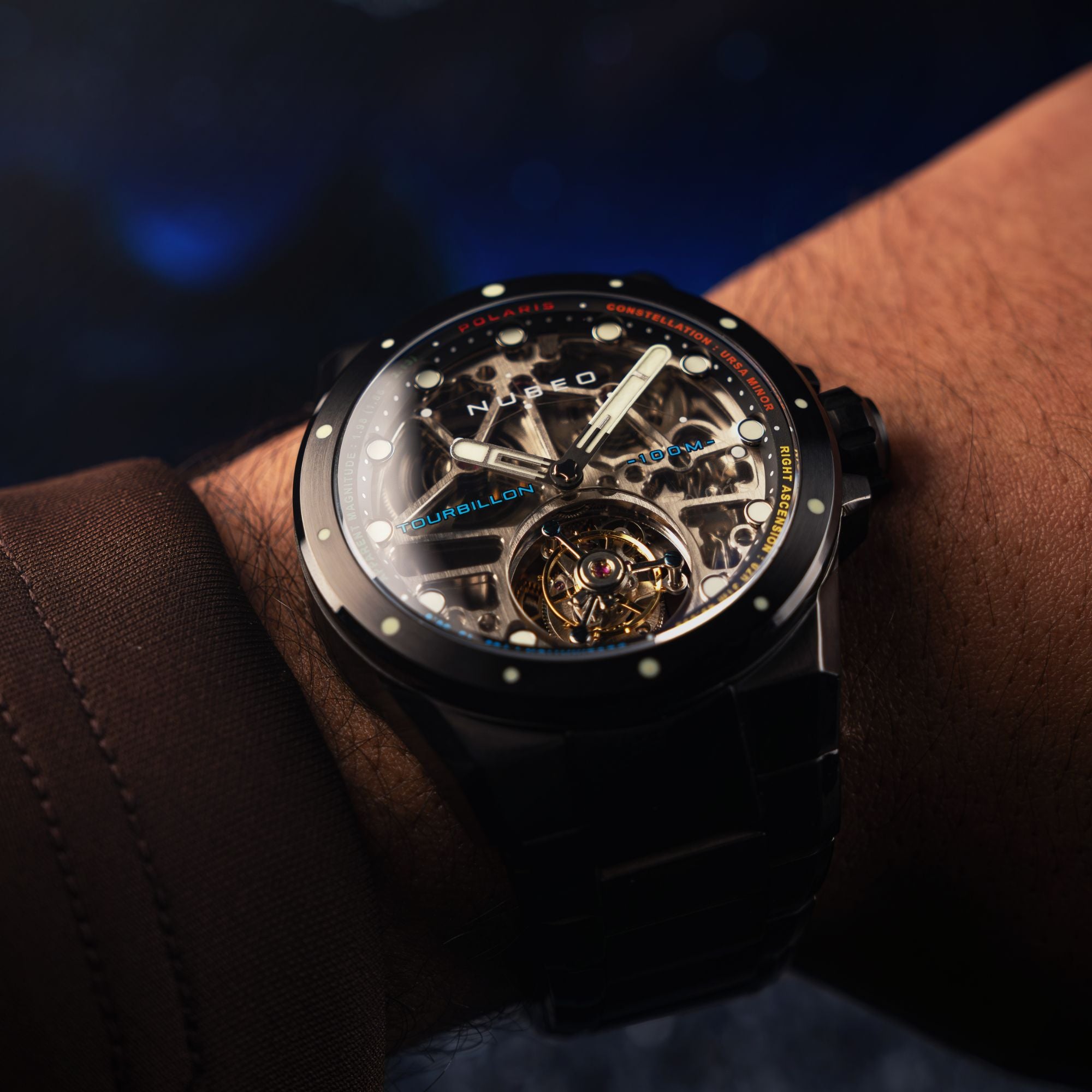 Dark Void | Polaris Tourbillon Limited Edition – Nubeo Watches