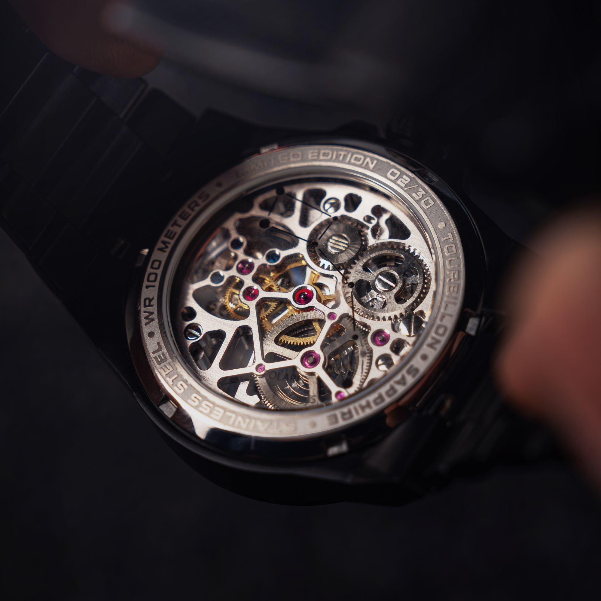 Dark Void | Polaris Tourbillon Limited Edition – Nubeo Watches