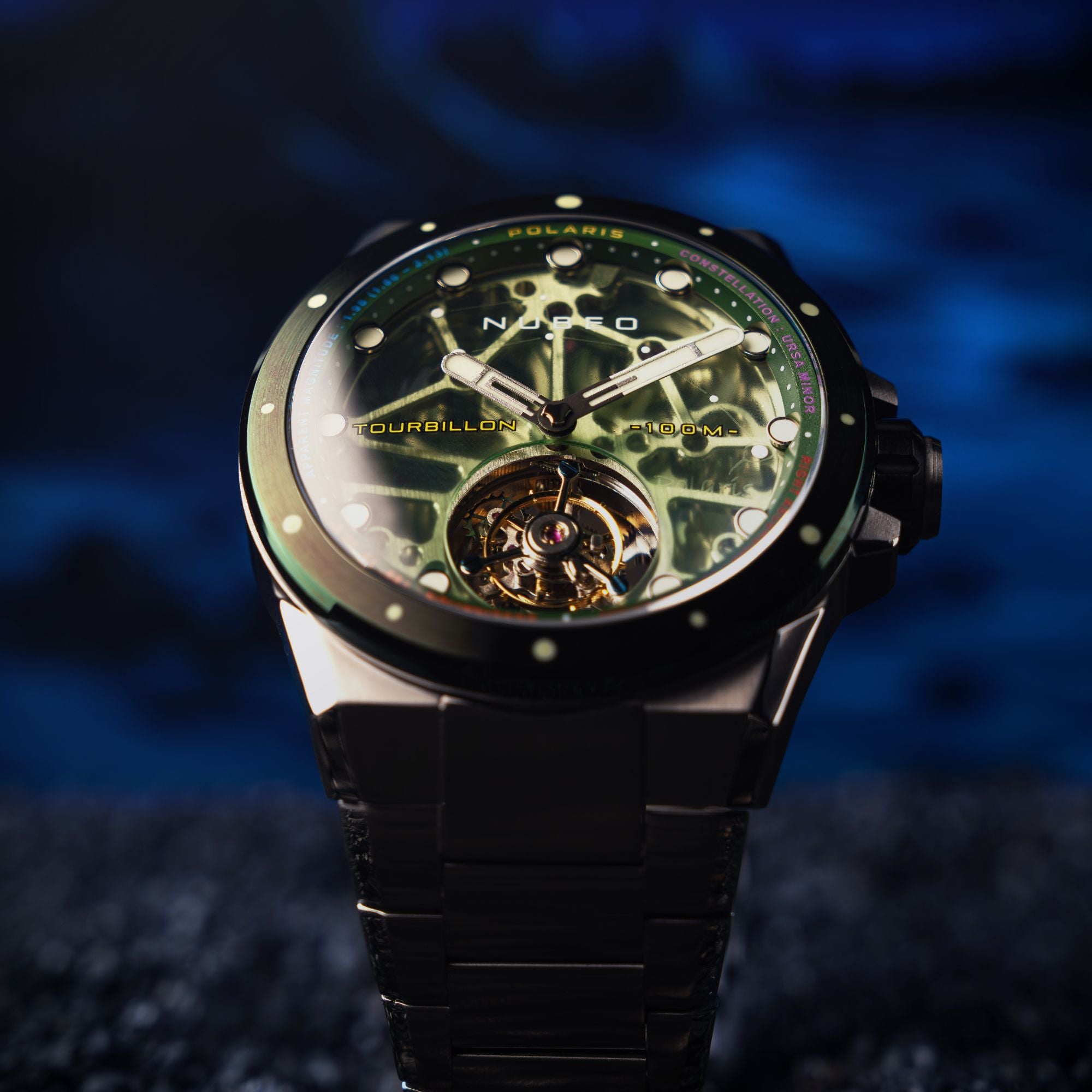 Space Green | Polaris Tourbillon Limited Edition – Nubeo Watches