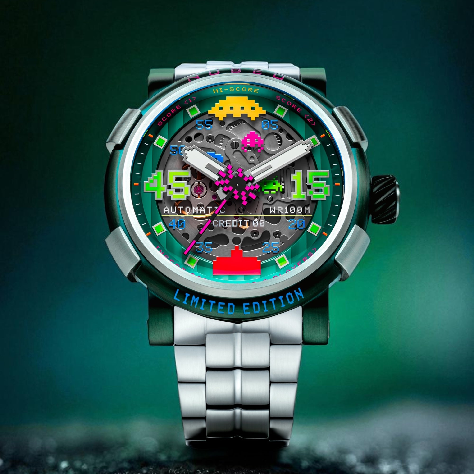 Laser Lime | Orion Automatic Limited Edition – Nubeo Watches