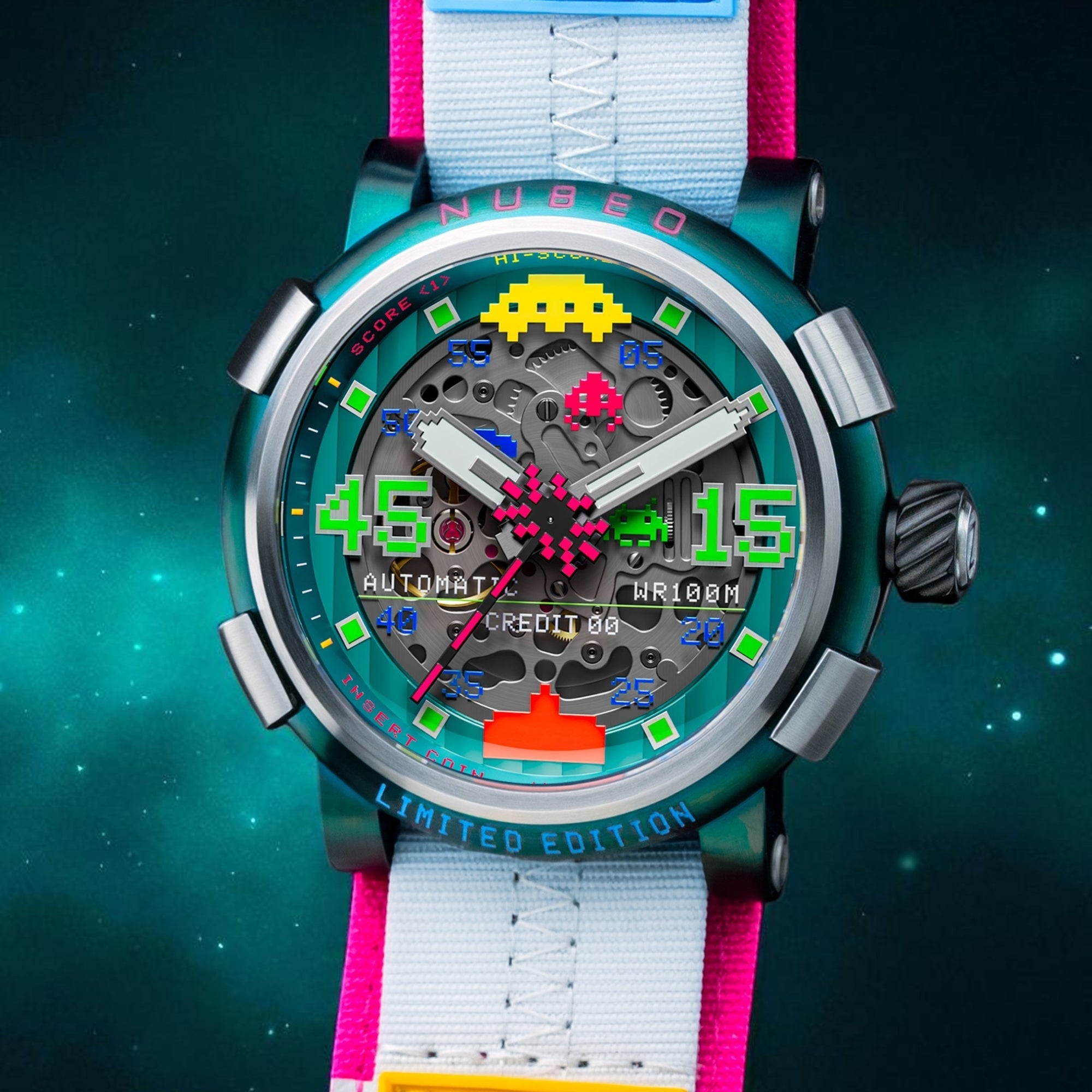 Laser Lime | Orion Automatic Limited Edition – Nubeo Watches
