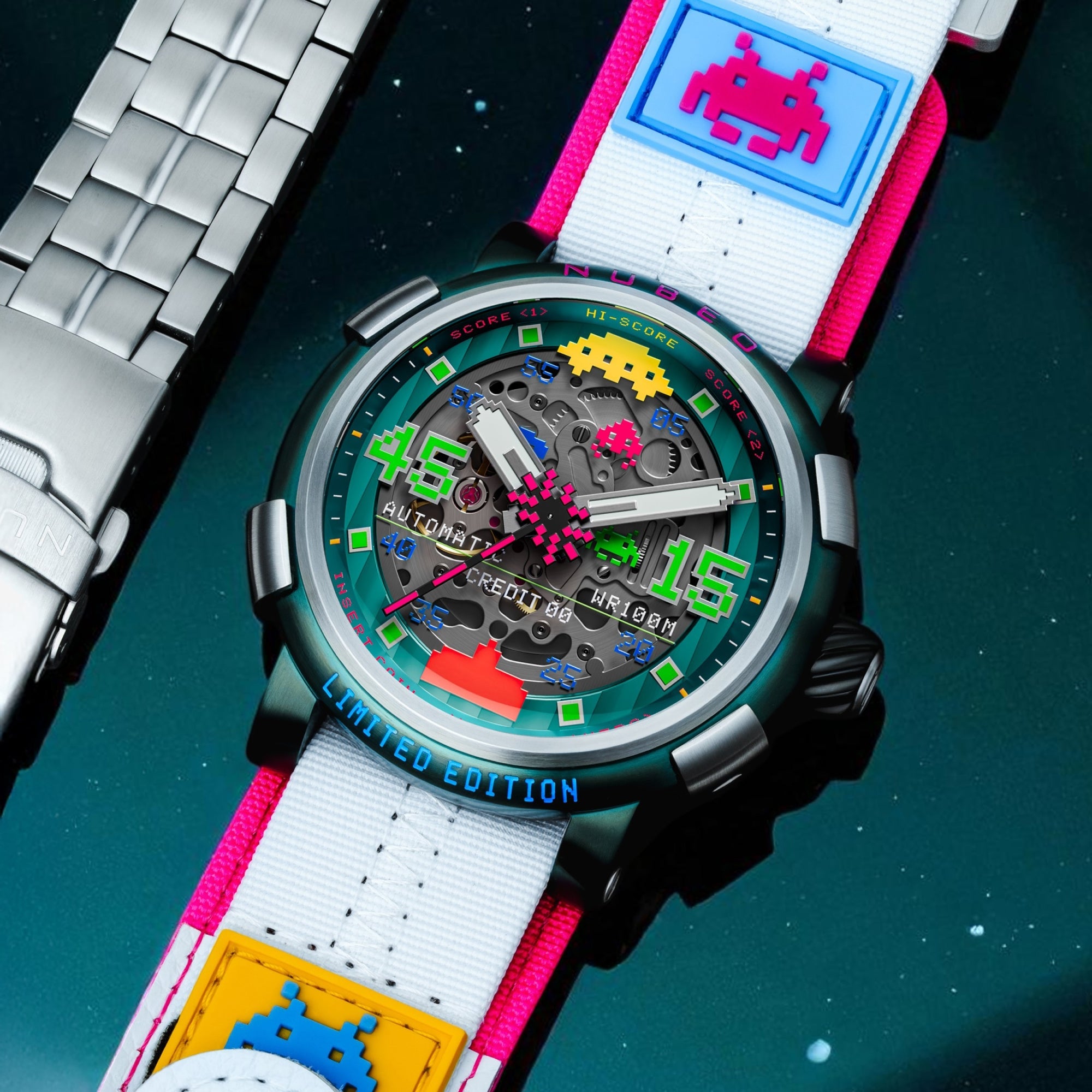 Laser Lime | Orion Automatic Limited Edition – Nubeo Watches