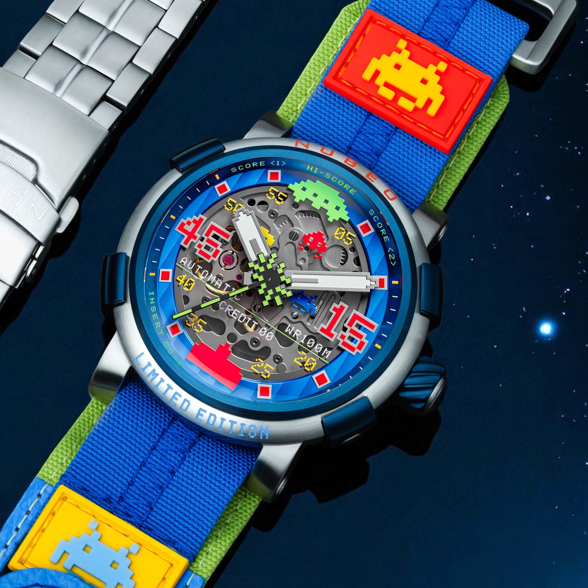 Galactic Blue | Orion Automatic Limited Edition – Nubeo Watches