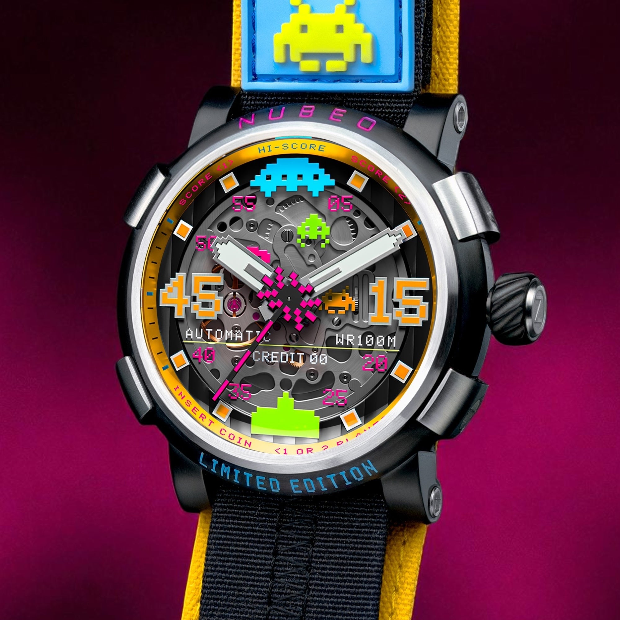 Muuu　オーダーストーン Nightfall Nexus | Orion Automatic Limited Edition – Nubeo Watches