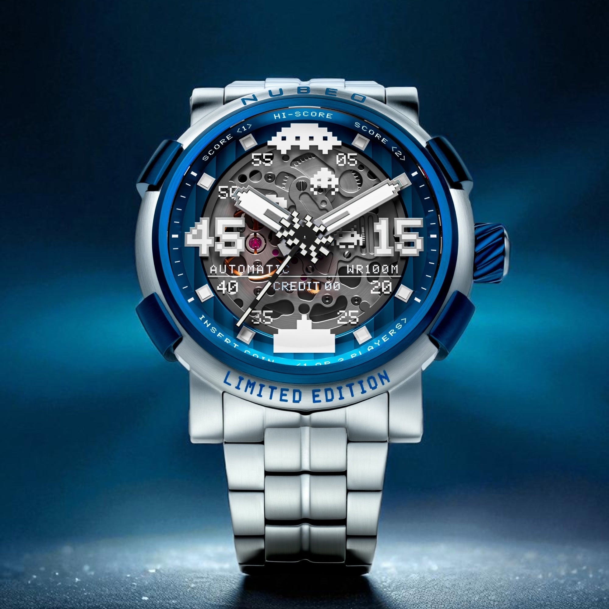 Laser Lagoon | Orion Automatic Limited Edition – Nubeo Watches