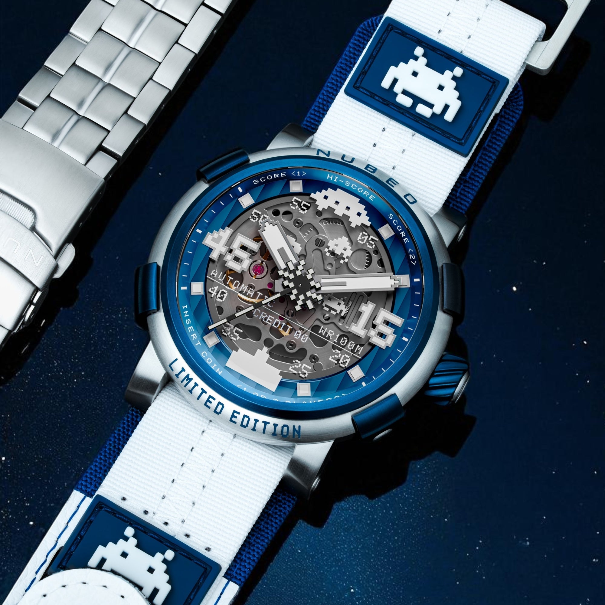 Laser Lagoon | Orion Automatic Limited Edition – Nubeo Watches