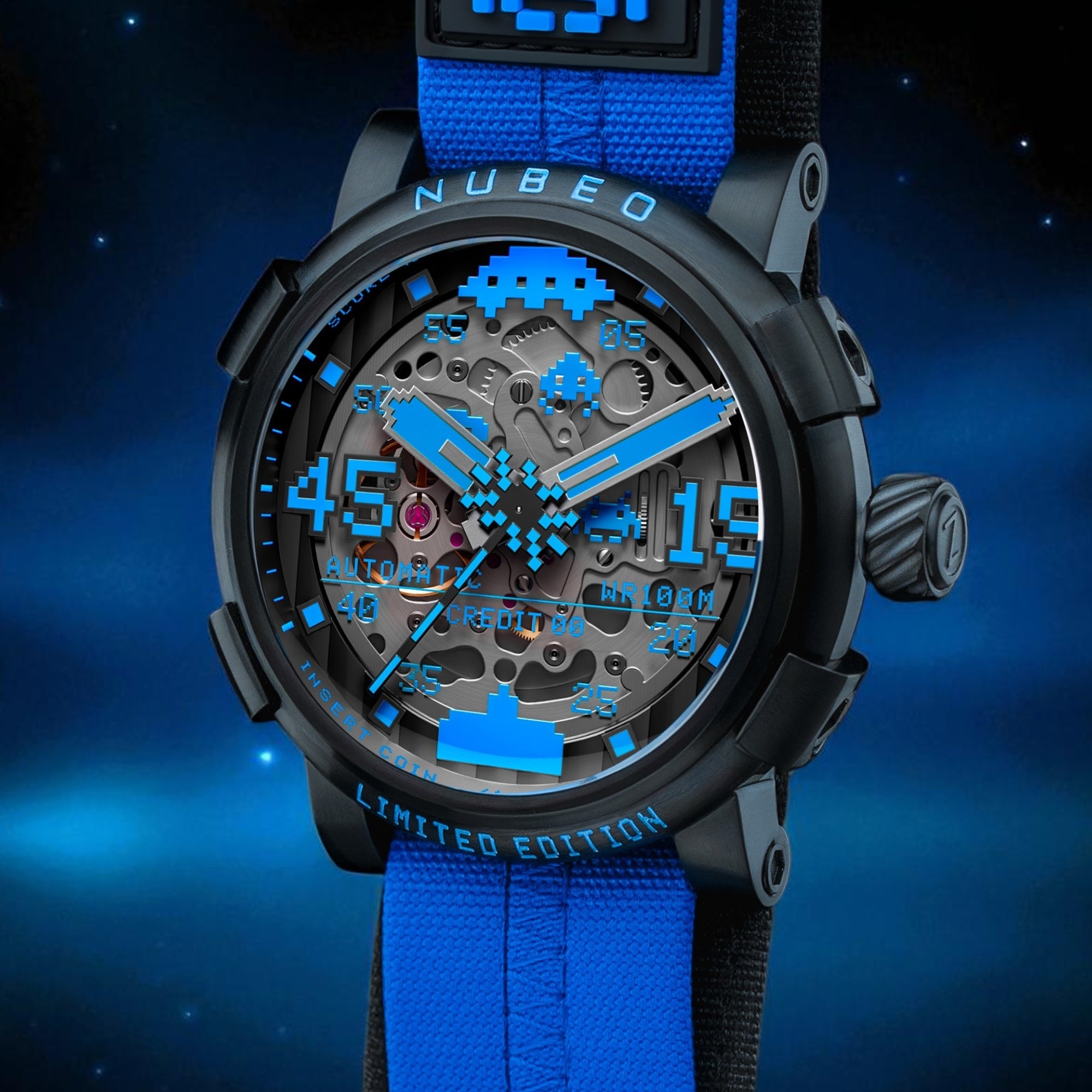 SPACE INVADERS LIMITED EDITION – Nubeo Watches