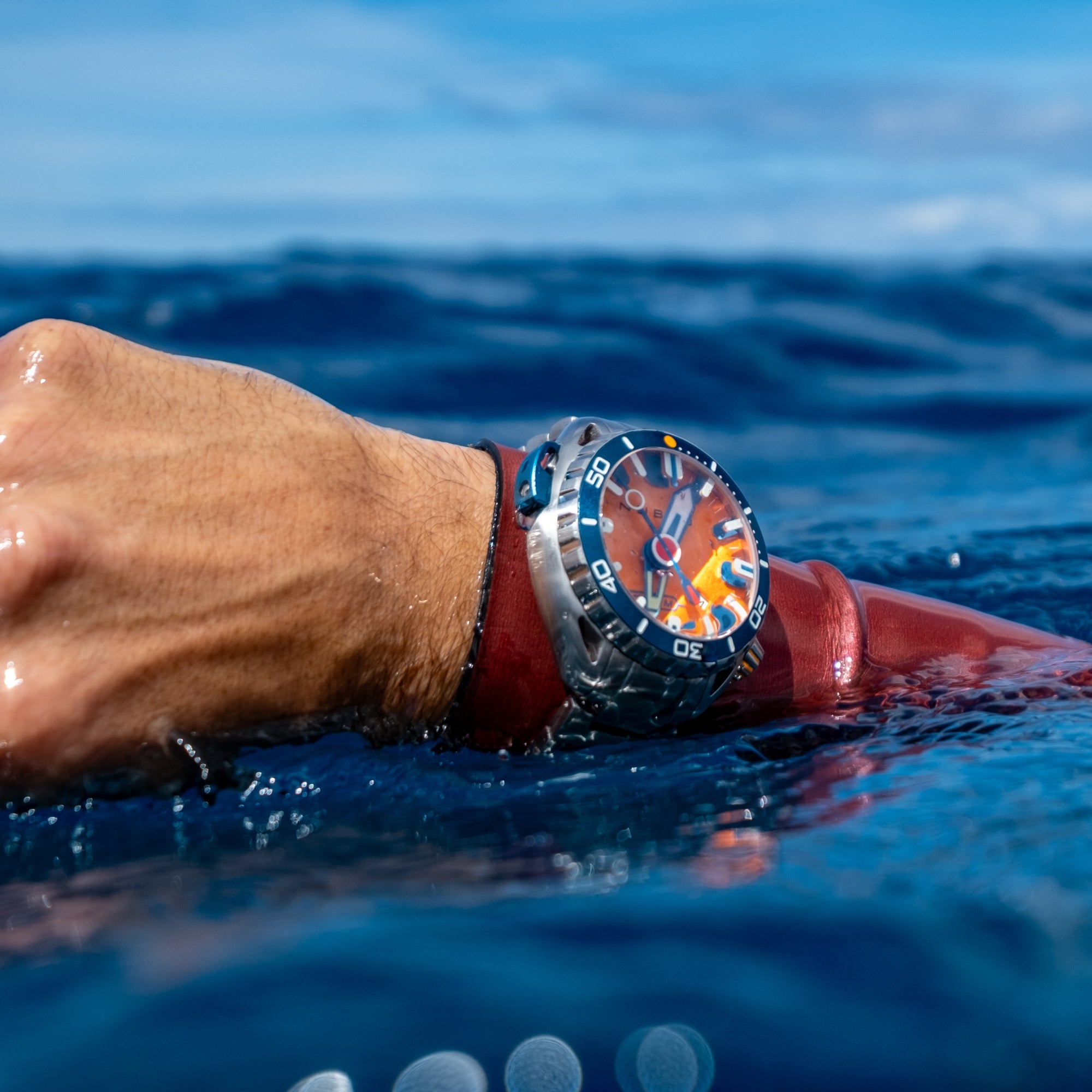 Blaze Orange | Aluminaut Automatic Limited Edition – Nubeo Watches