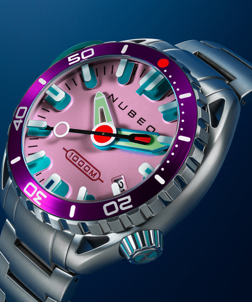 Ultra Pink | Aluminaut Automatic Limited Edition – Nubeo Watches