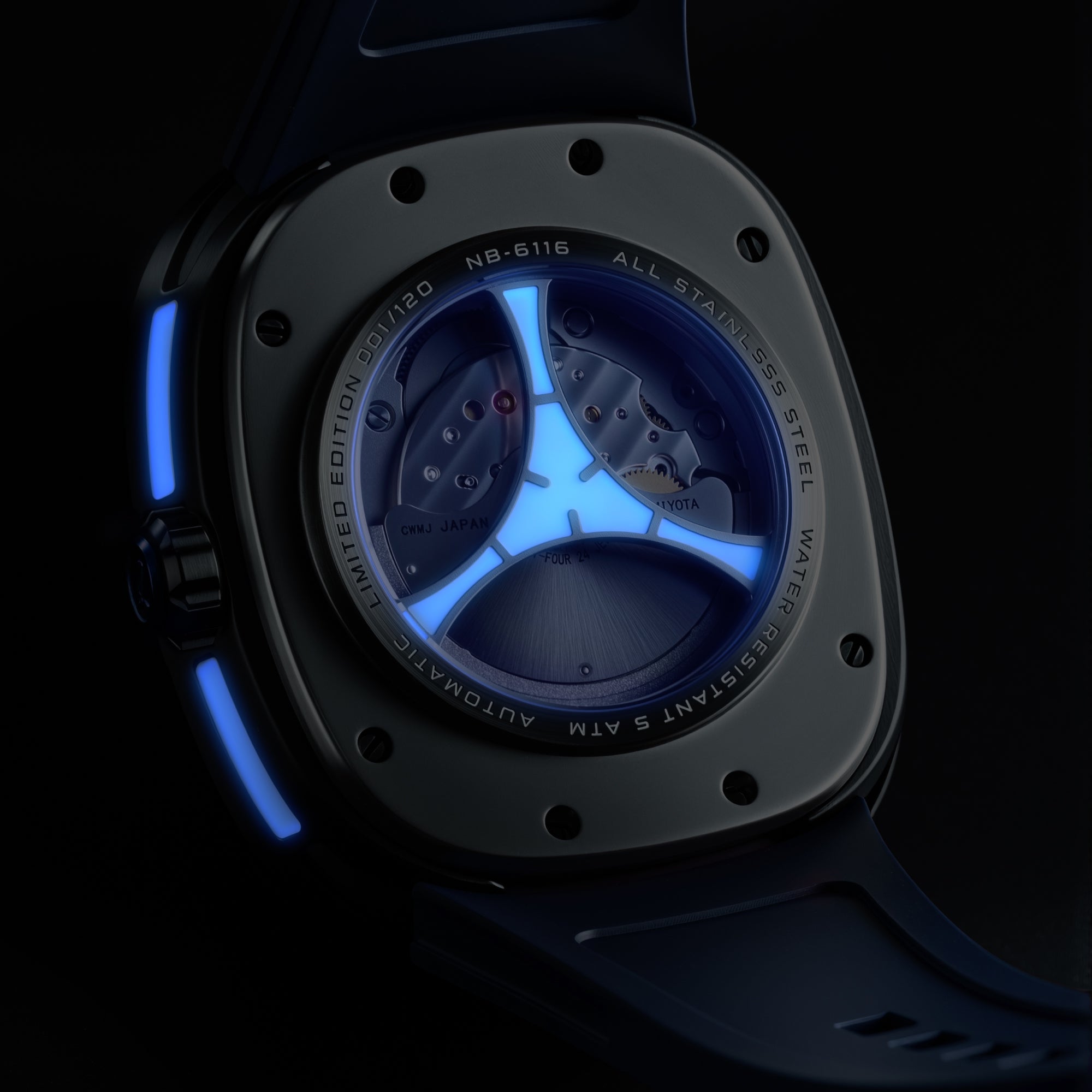 Planetary Blue | Tri-star Orbit Automatic Limited Edition – Nubeo