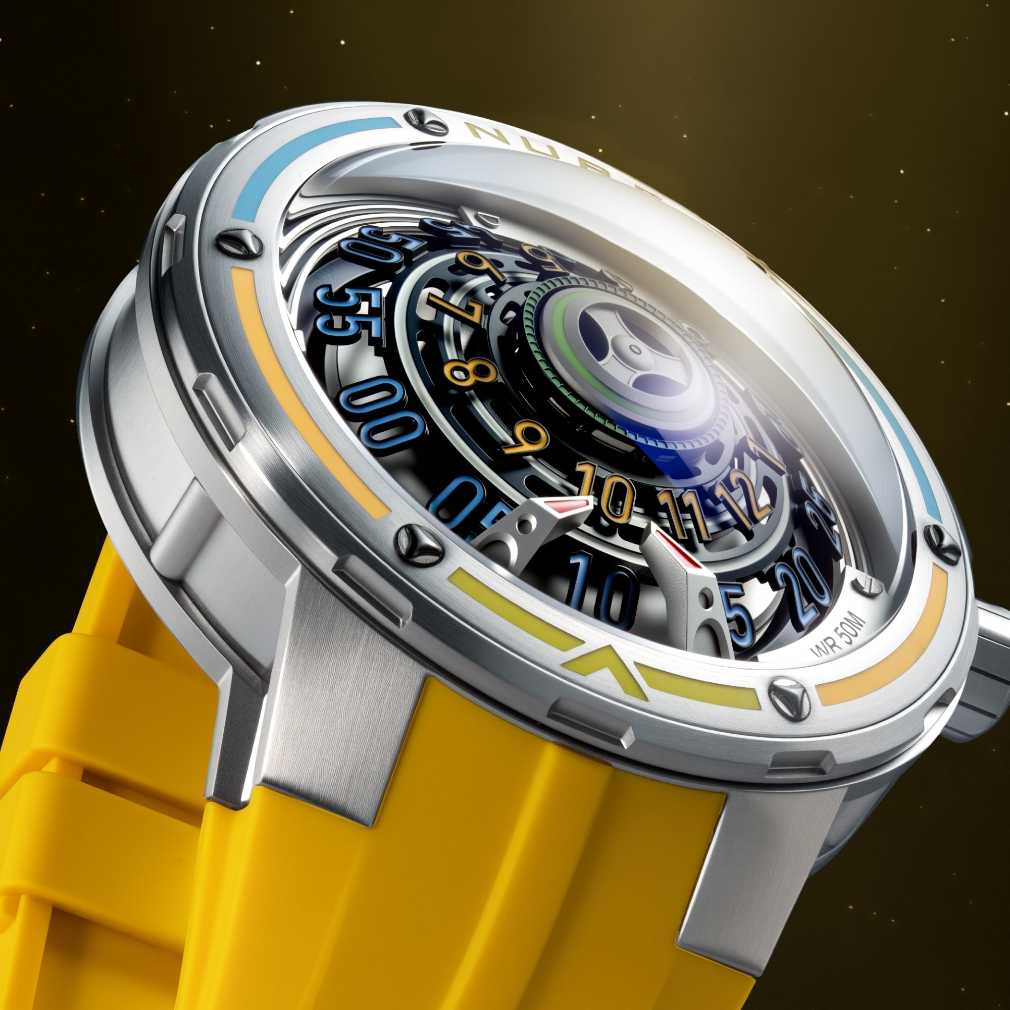 Stellar Sunbeam | Orbiter Automatic Limited Edition – Nubeo Watches